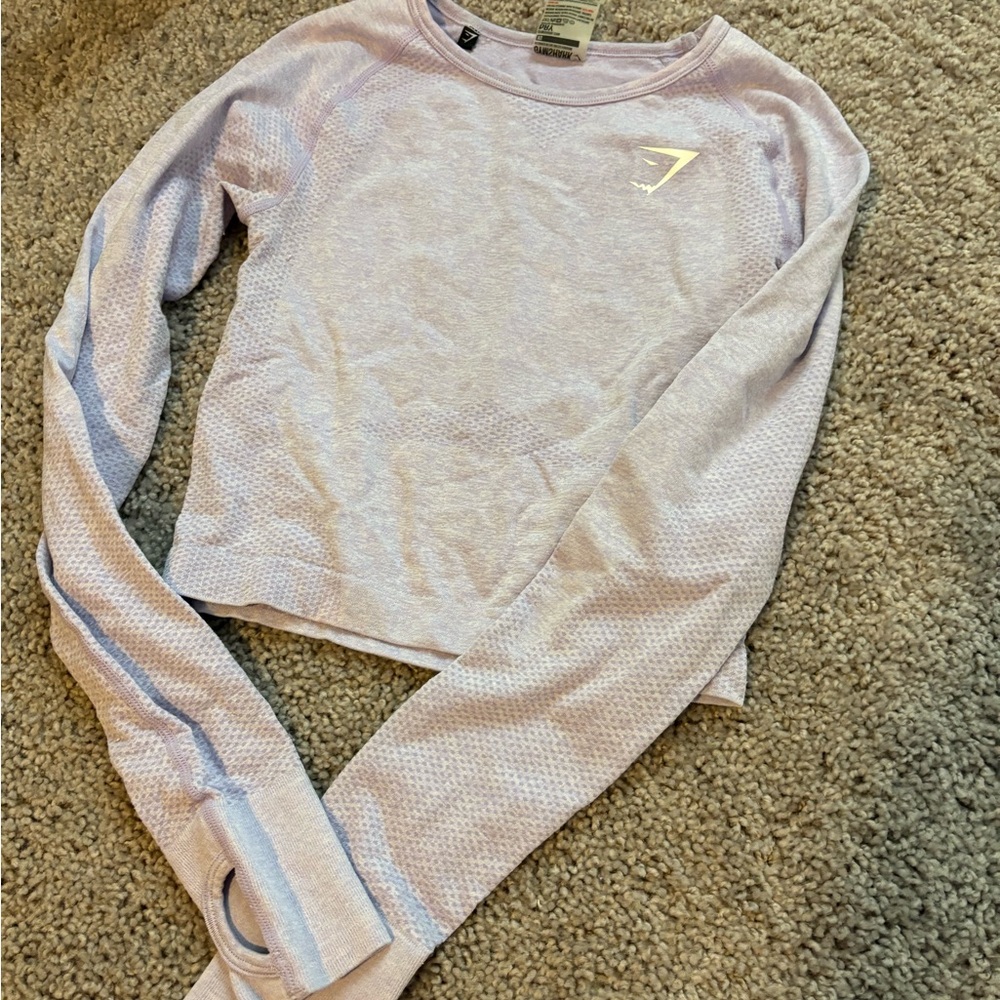 Light Purple Long Sleeve Top